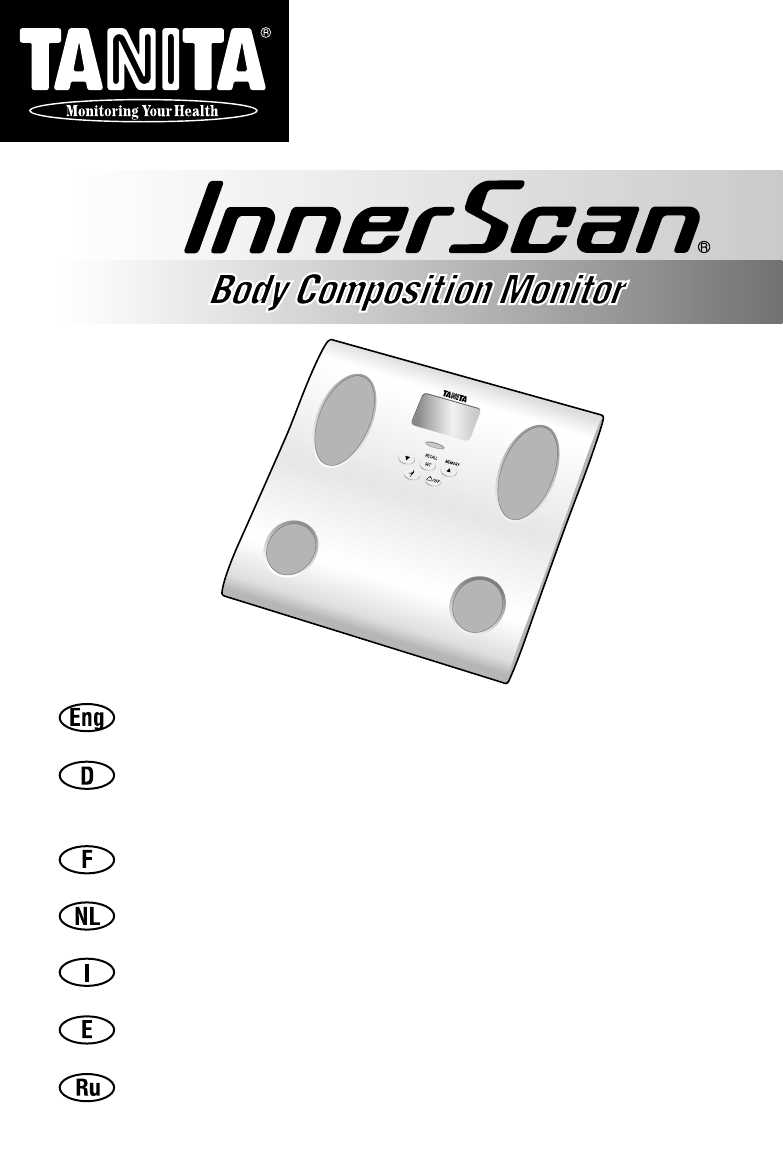 tanita innerscan k&auml;ytt&ouml;ohje bc 543