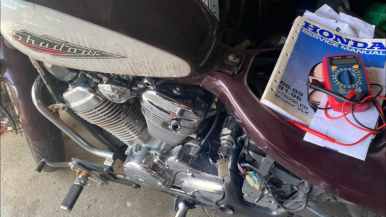 honda shadow vt600 k&auml;ytt&ouml;ohje