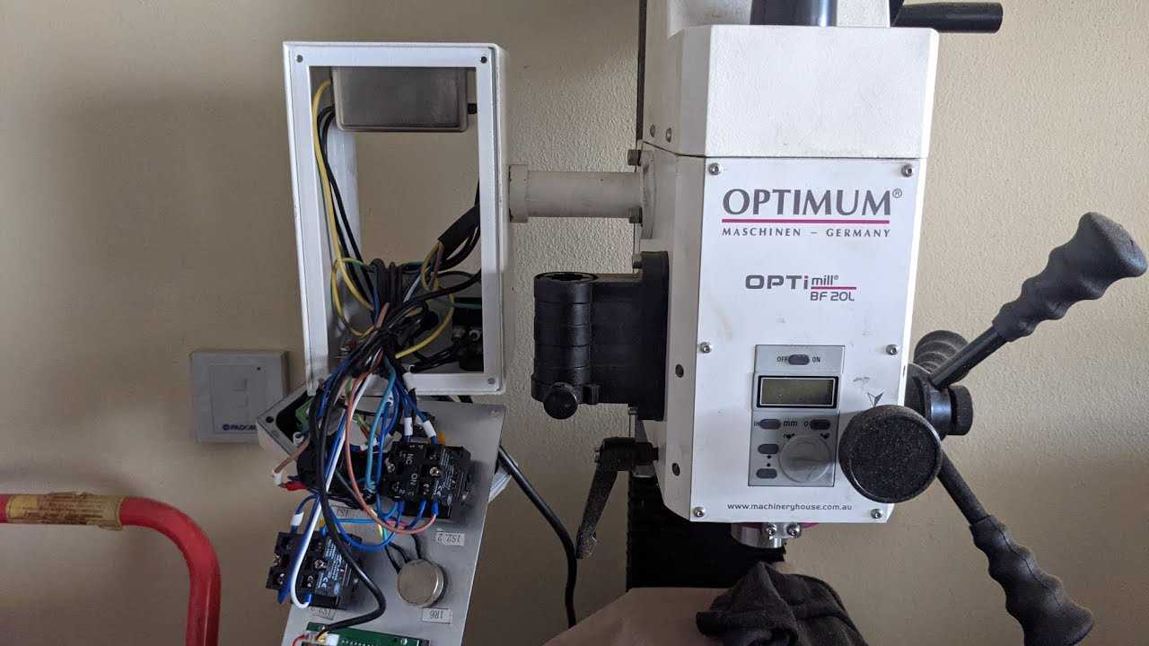 optimill bf20 vario k&auml;ytt&ouml;ohje