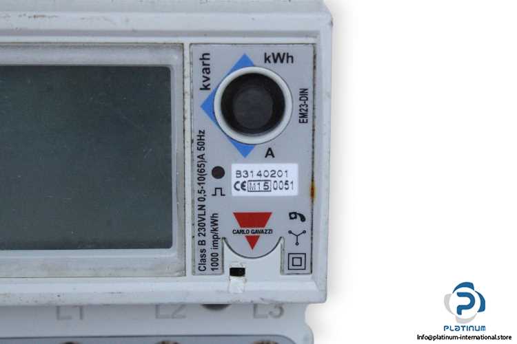 em23 din energy meter käyttöohje em23 din energy meter käyttöohje