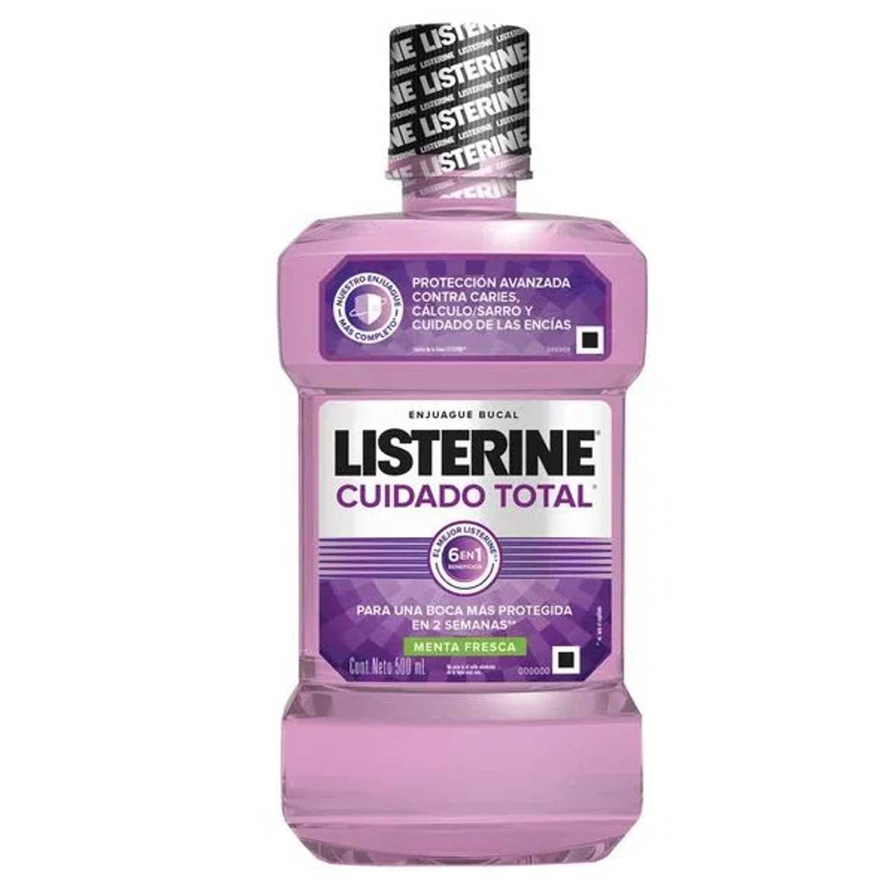 listerine total care k&auml;ytt&ouml;ohje