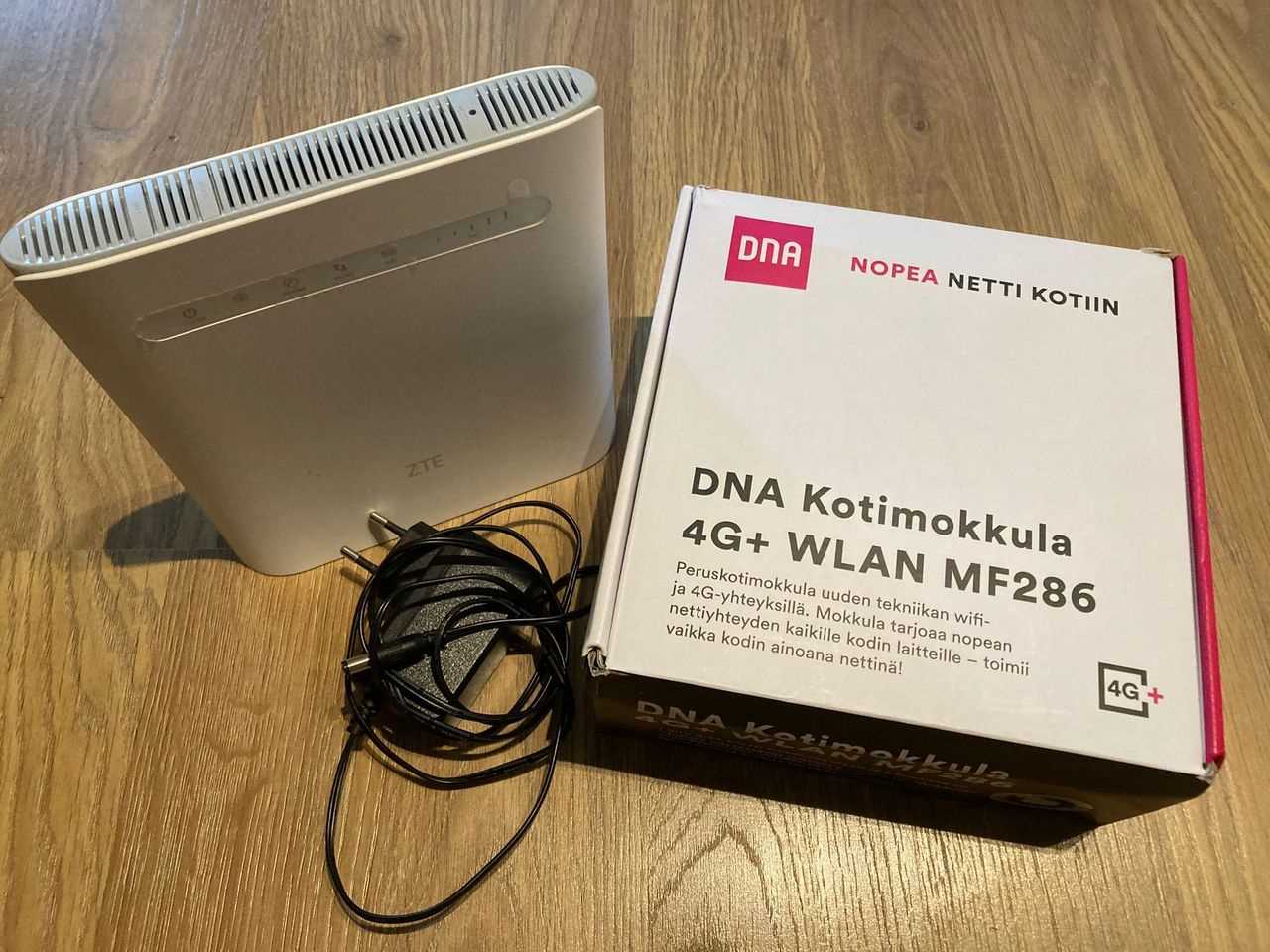 dna modeemi mf286 k&auml;ytt&ouml;ohje