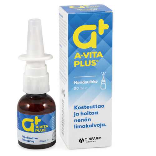 a vita plus nen&auml;suihke 20 ml k&auml;ytt&ouml;ohje