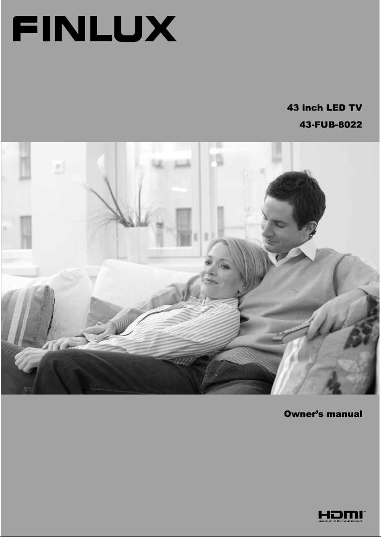 finlux 43 fuc 8022 smart tv k&auml;ytt&ouml;ohje