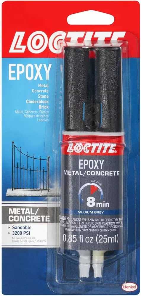 loctite epoxy metal k&auml;ytt&ouml;ohje