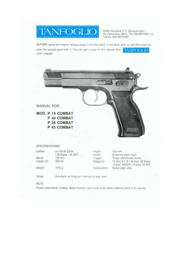 b&t impuls 9mm tanfoglio mikä vaimennin käyttöohje b&t impuls 9mm tanfoglio mikä vaimennin käyttöohje