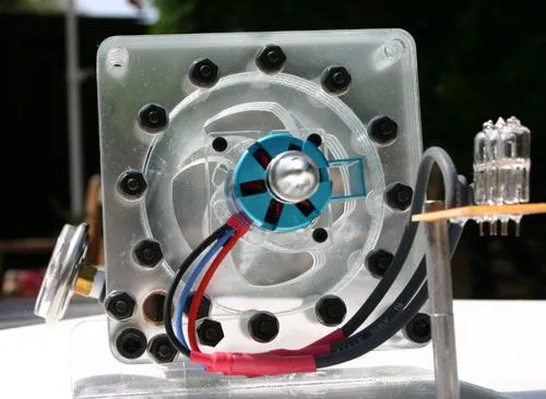 micro tesla turbine mk2 k&auml;ytt&ouml;ohje