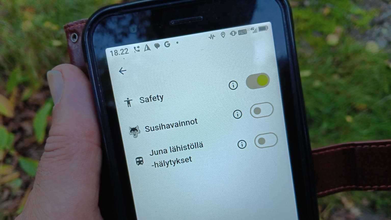 tracker seuranta lisenssin k&auml;ytt&ouml;ohje