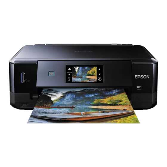 epson xp 760 k&auml;ytt&ouml;ohje