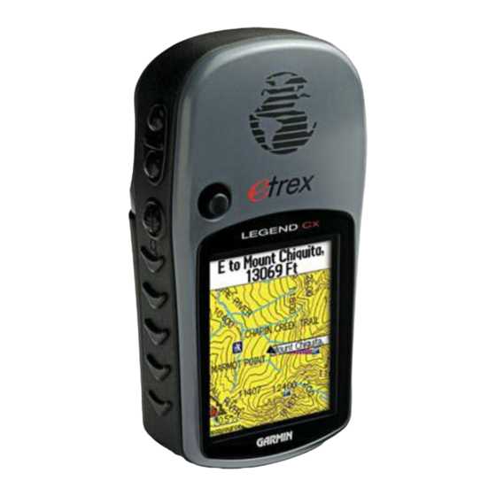 garmin etrex legend hcx käyttöohje garmin etrex legend hcx käyttöohje