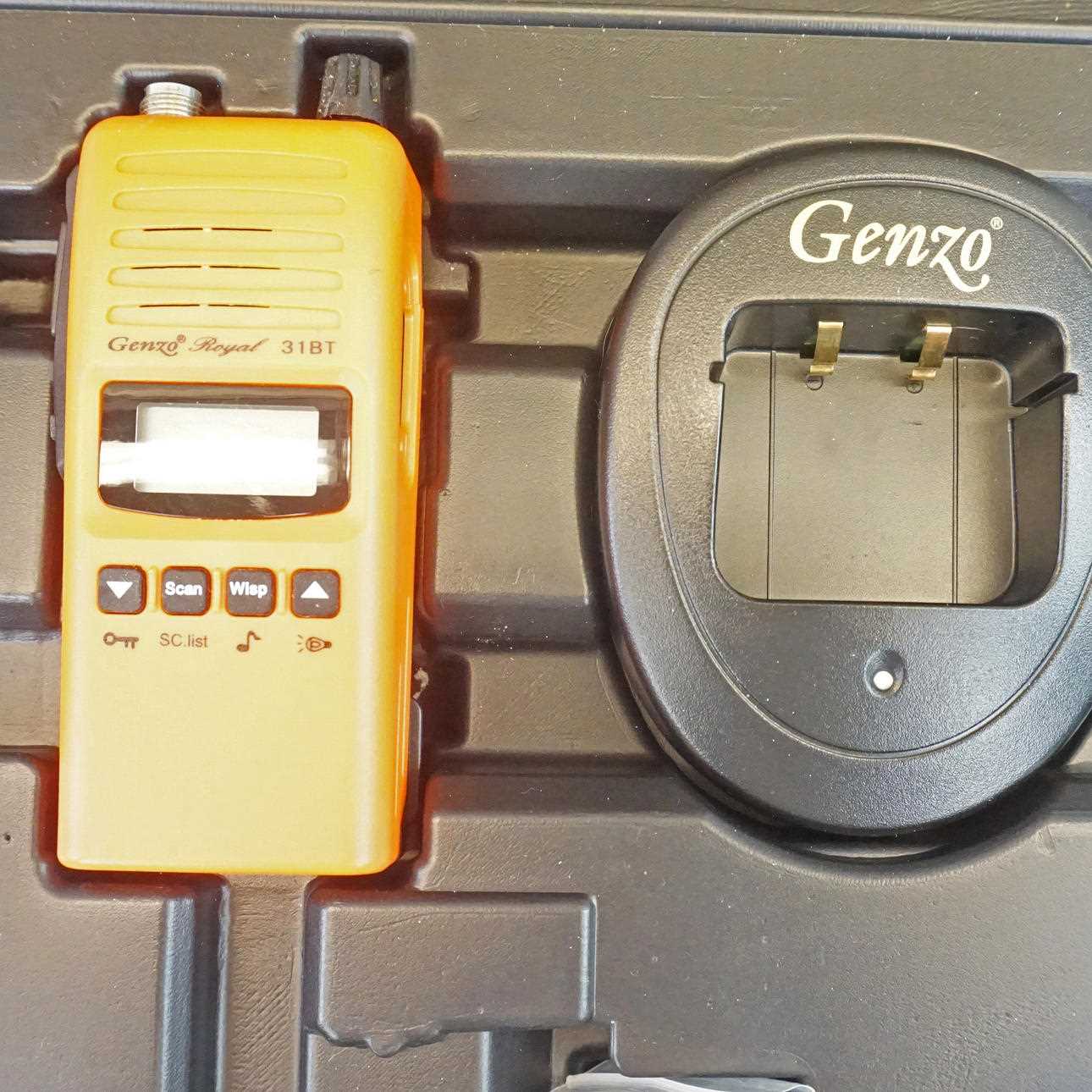 genzo royal 66xt vhf k&auml;ytt&ouml;ohje
