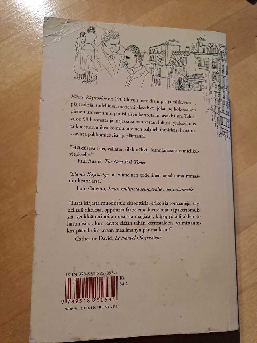 georges perec elämä käyttöohje georges perec elämä käyttöohje