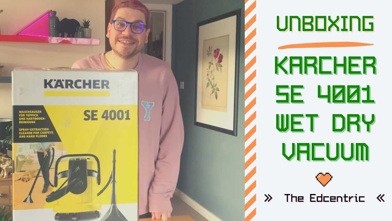 k&auml;rcher se 4001 k&auml;ytt&ouml;ohje