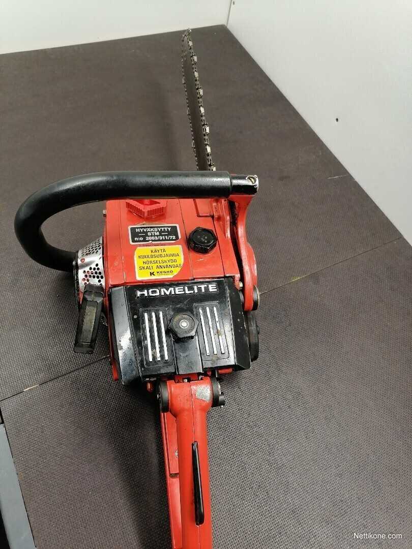 homelite super mini k&auml;ytt&ouml;ohje