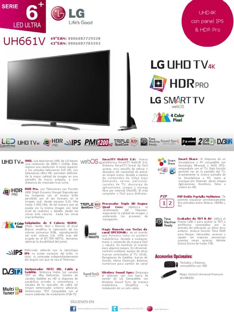 lg 49 4k hdr smart tv k&auml;ytt&ouml;ohje