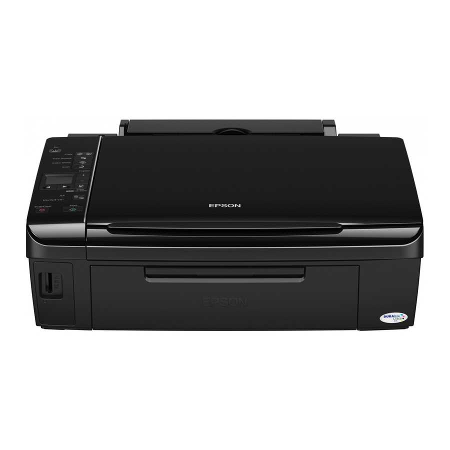 epson stylus sx210 k&auml;ytt&ouml;ohje