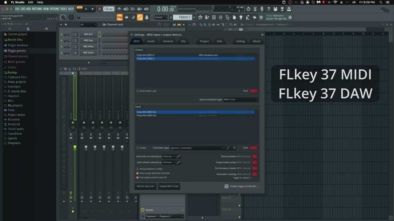 fl studio k&auml;ytt&ouml;ohje midikeyboardin &auml;&auml;ni ei kuulu