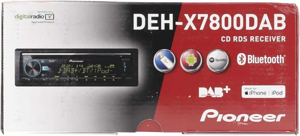 pioneer deh x7800dab k&auml;ytt&ouml;ohje suomi