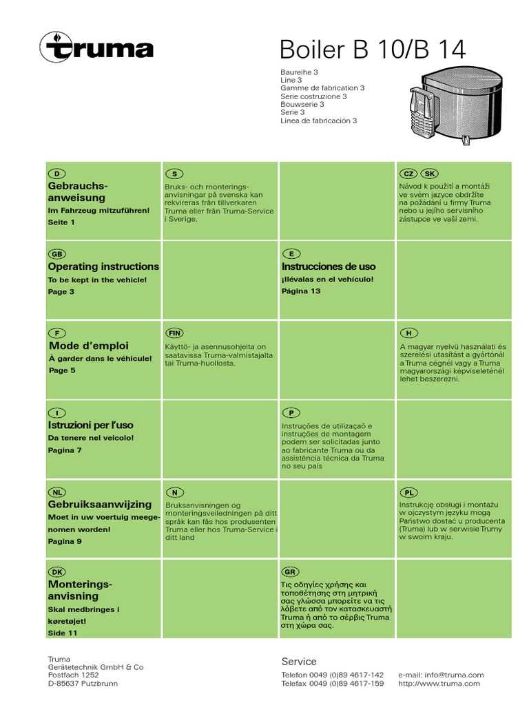 truma boiler bs 103 k&auml;ytt&ouml;ohje