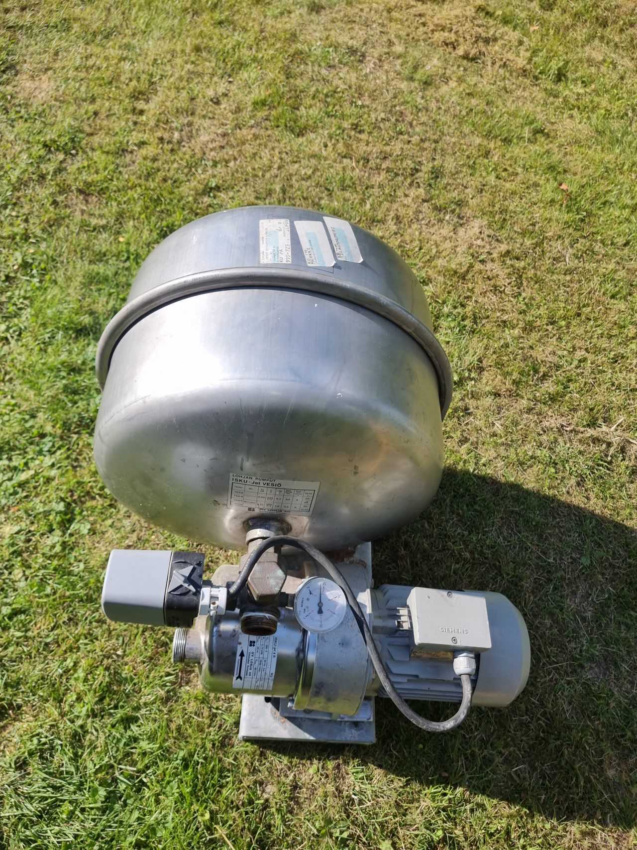 isku jet pumpun k&auml;ytt&ouml;ohje