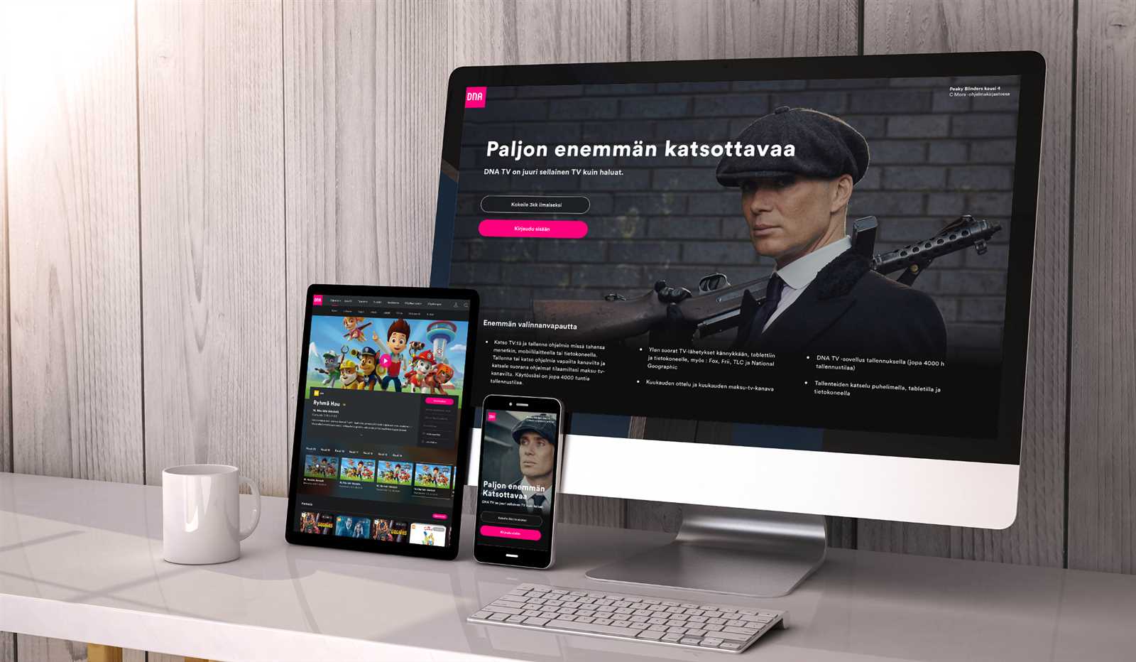 dna tv hubi k&auml;ytt&ouml;ohje ohjelman nauhoittaminen