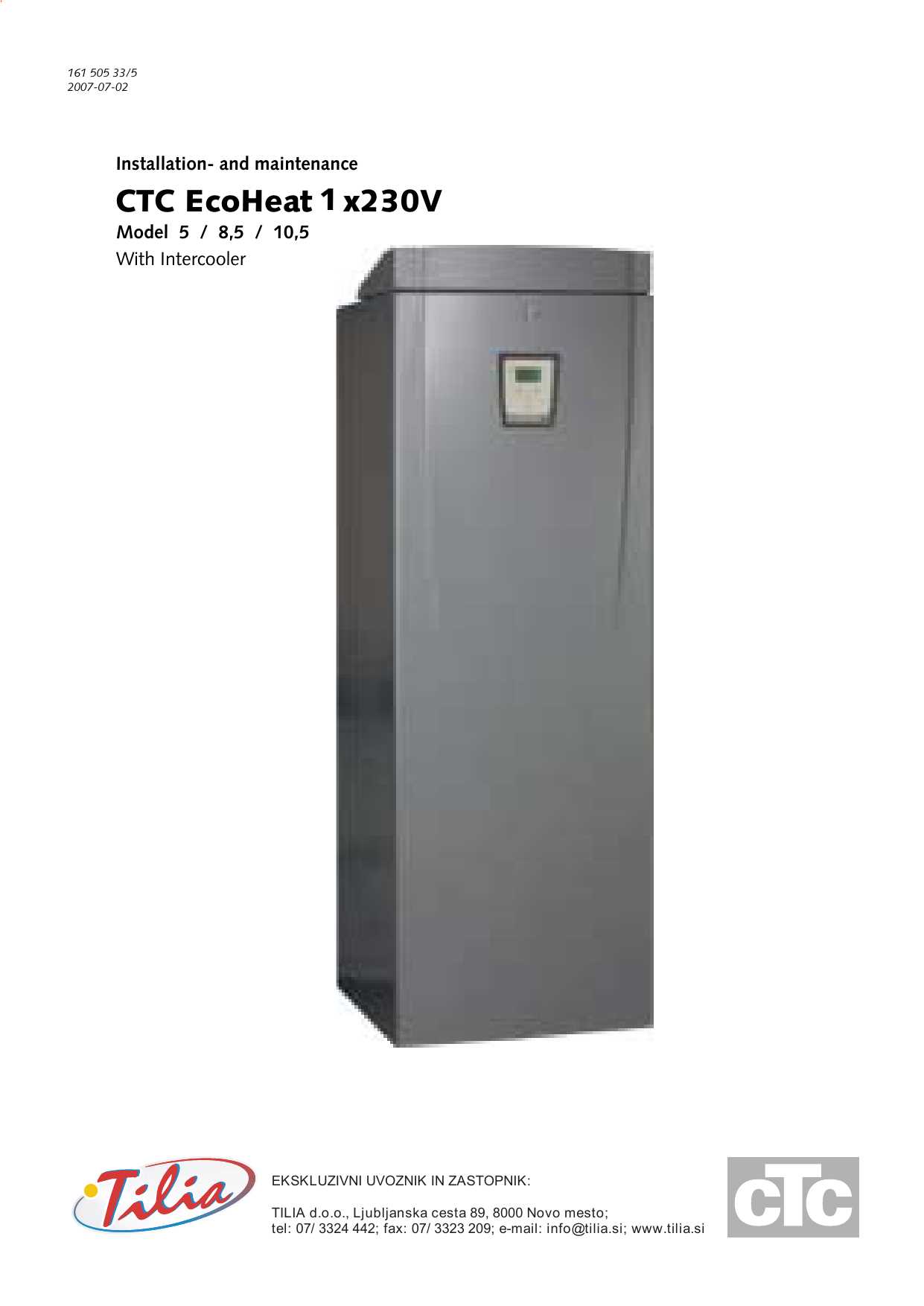 ctc ecozenith i250 k&auml;ytt&ouml;ohje