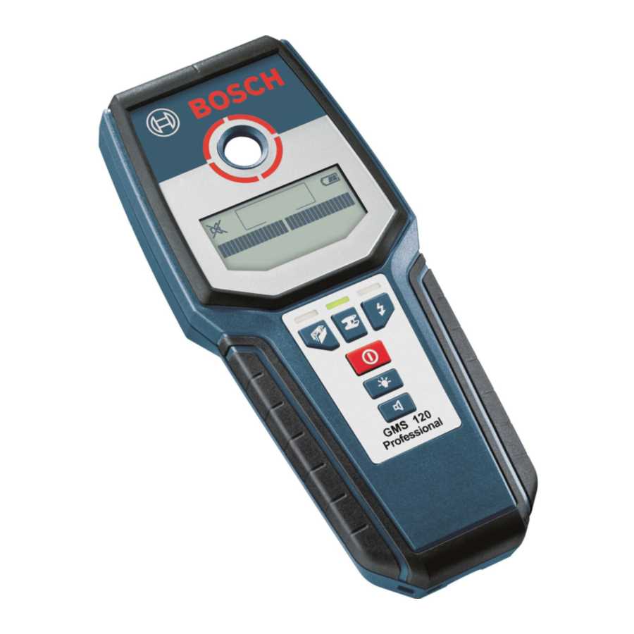 bosch gms 120 professional käyttöohje bosch gms 120 professional käyttöohje