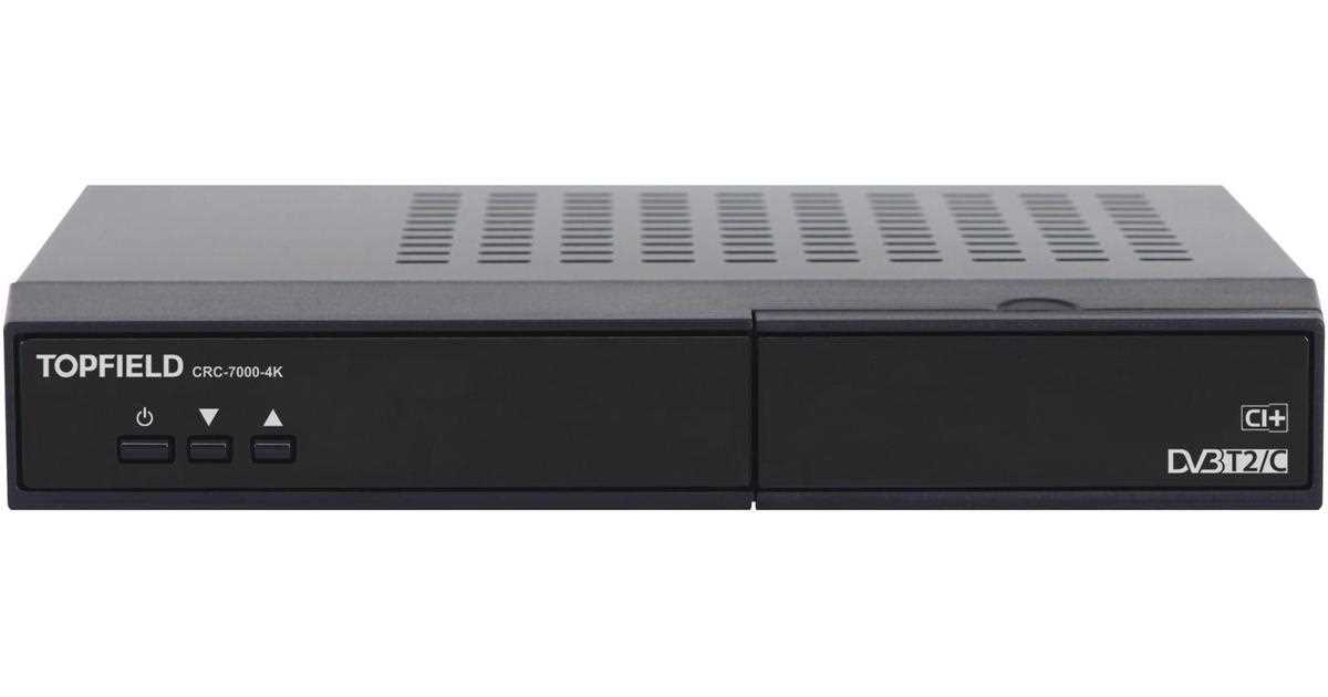 topfield crc 1410ct 500gb digiboksi k&auml;ytt&ouml;ohje