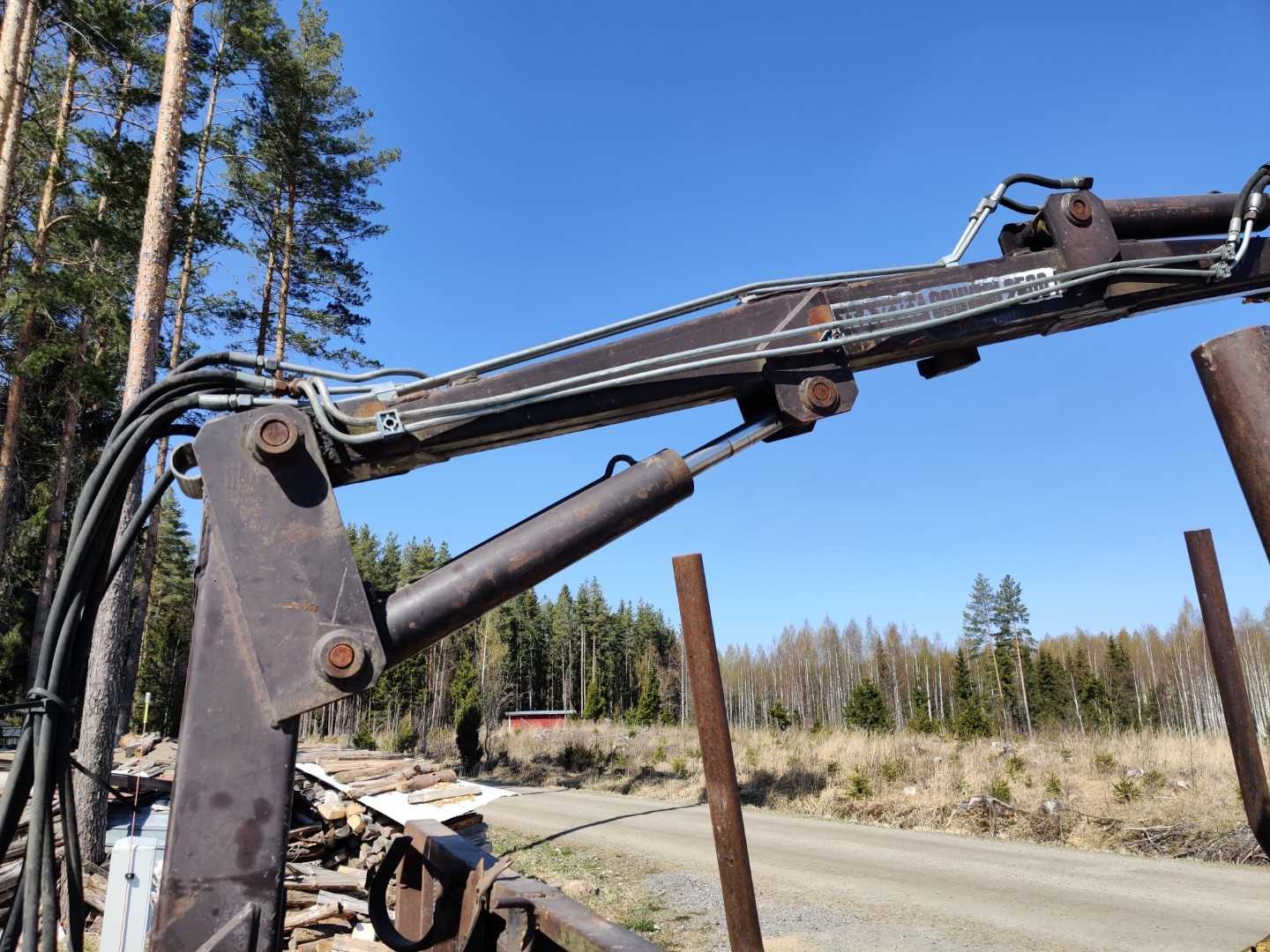 hakki kuormain esiohjauksella k&auml;ytt&ouml;ohjeet