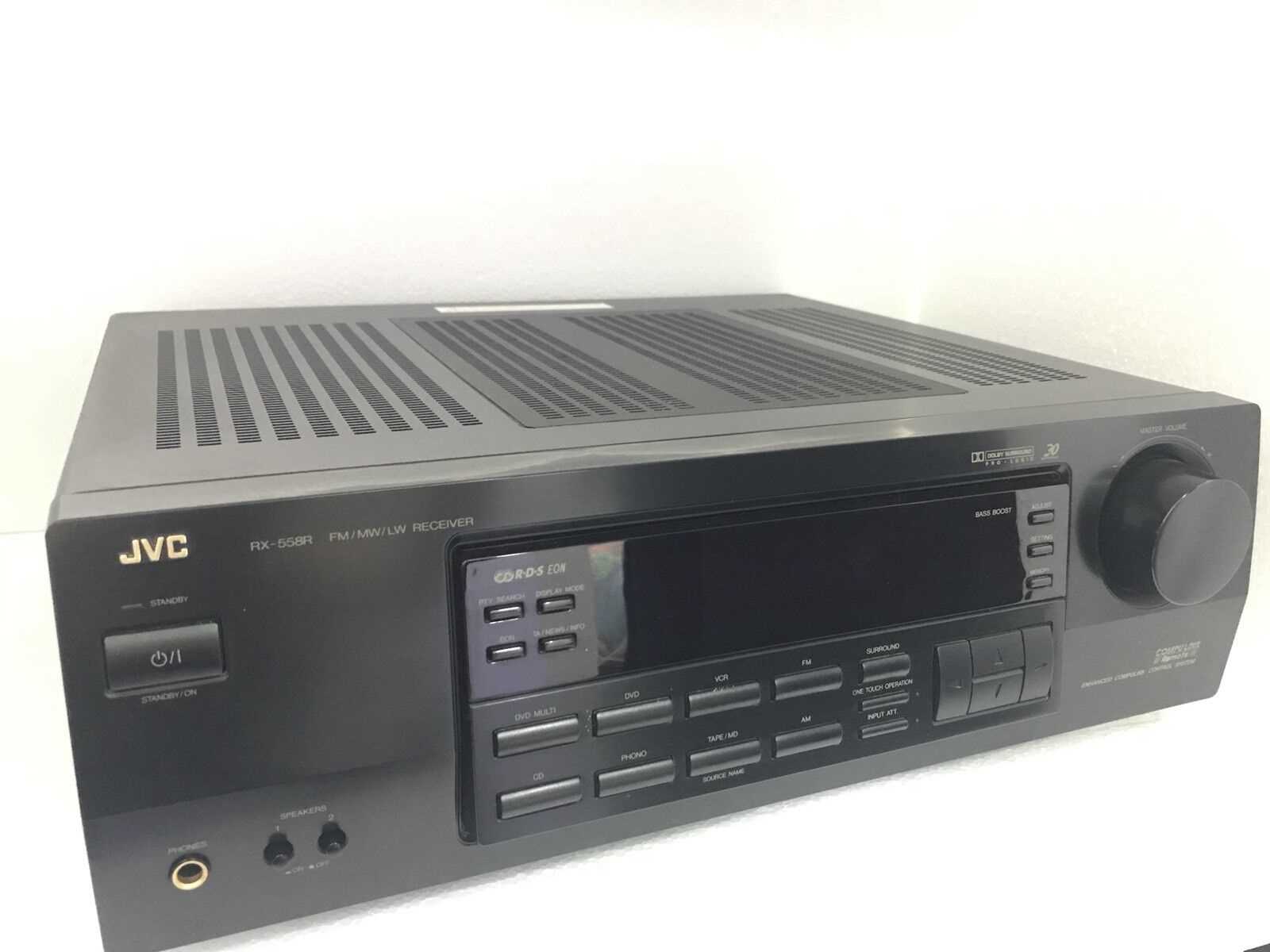 jvc rx 558r k&auml;ytt&ouml;ohje