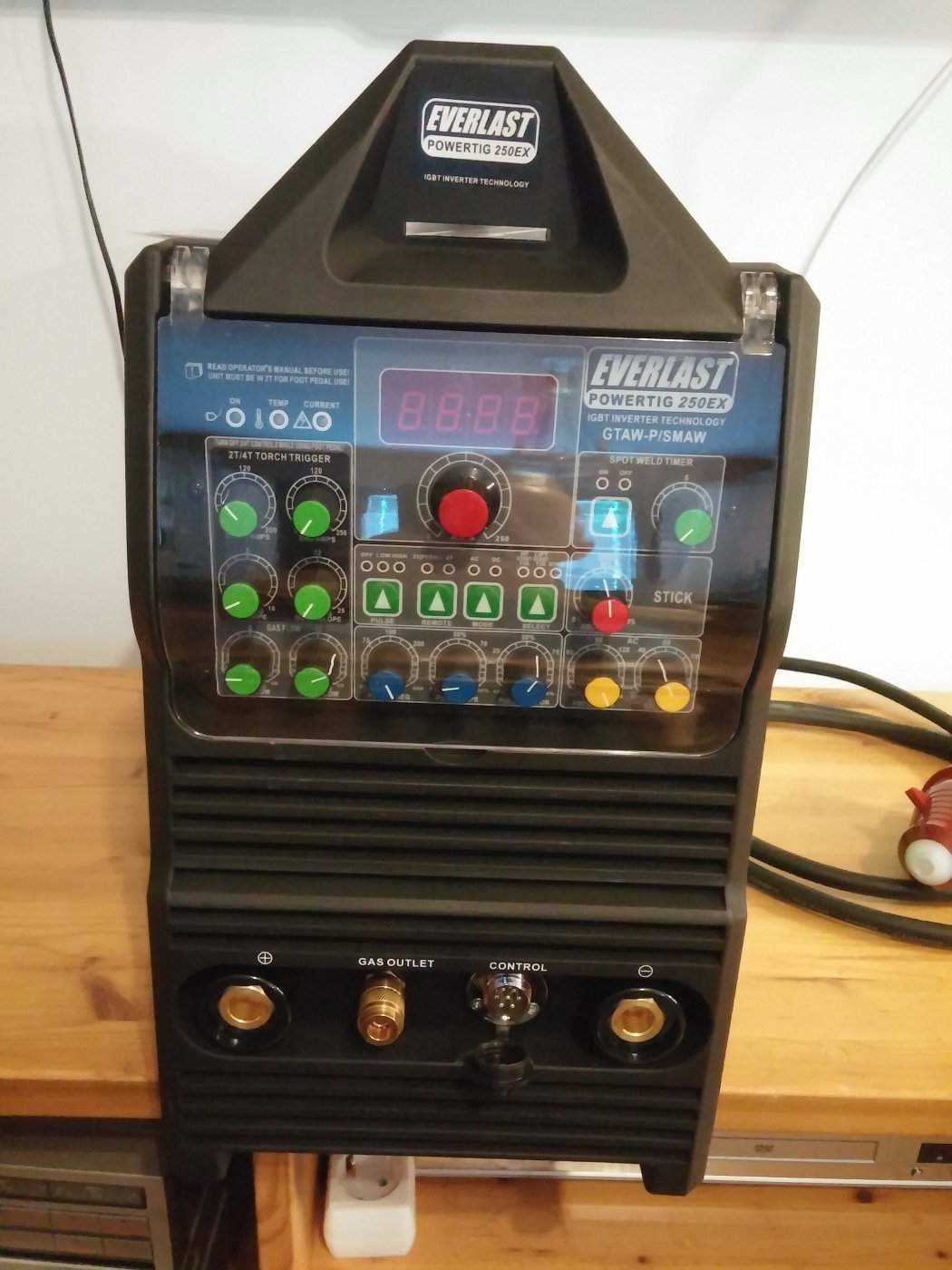 everlast alumiini tig k&auml;ytt&ouml;ohje