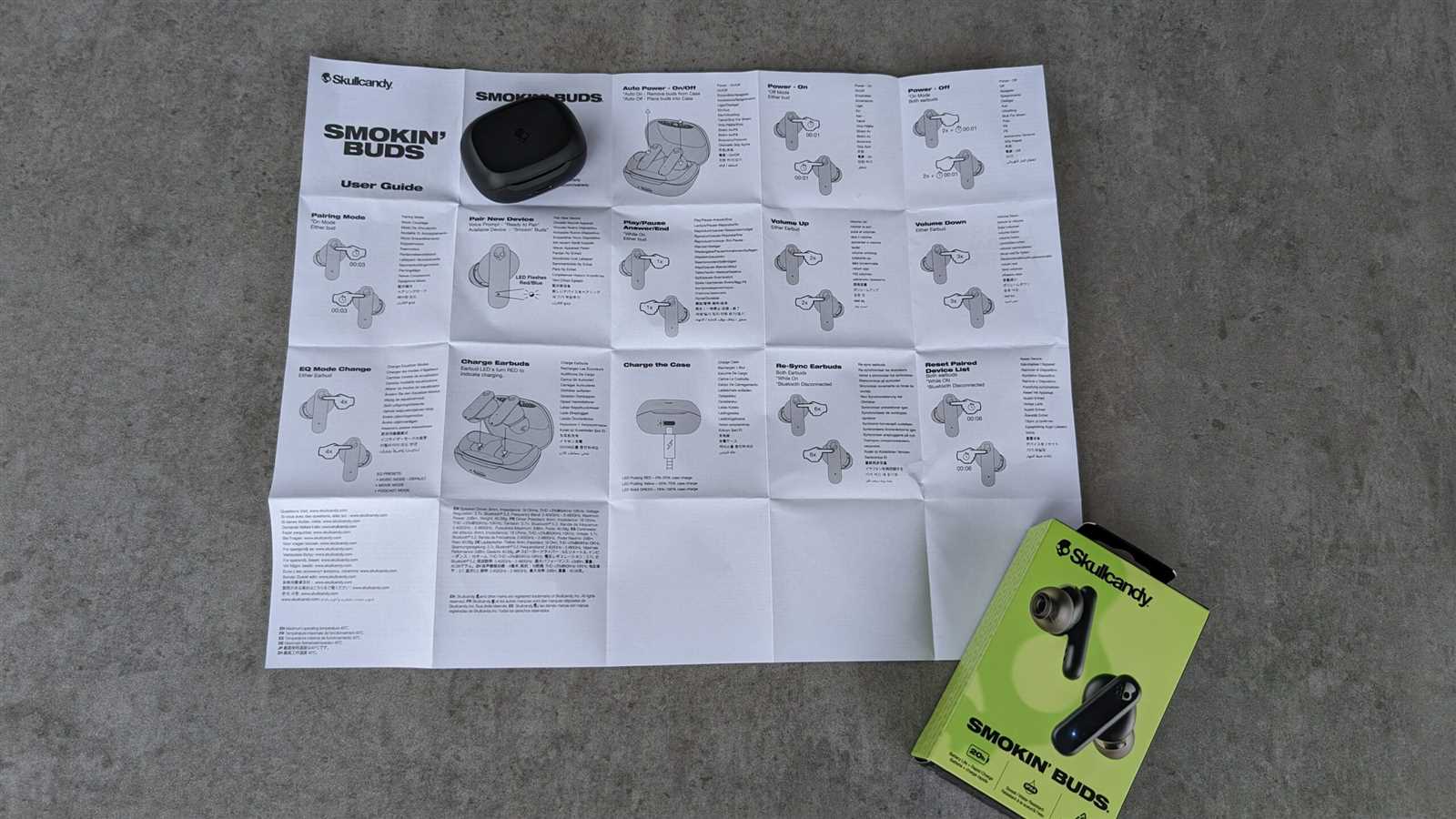 skullcandy smokin buds 2 k&auml;ytt&ouml;ohje