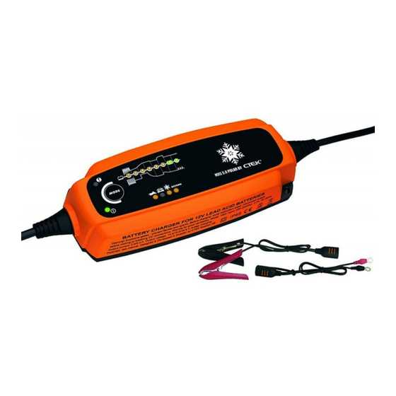 ctek yll&auml;pitolaturi mxs 5.0 polar 12 v 5 a k&auml;ytt&ouml;ohje