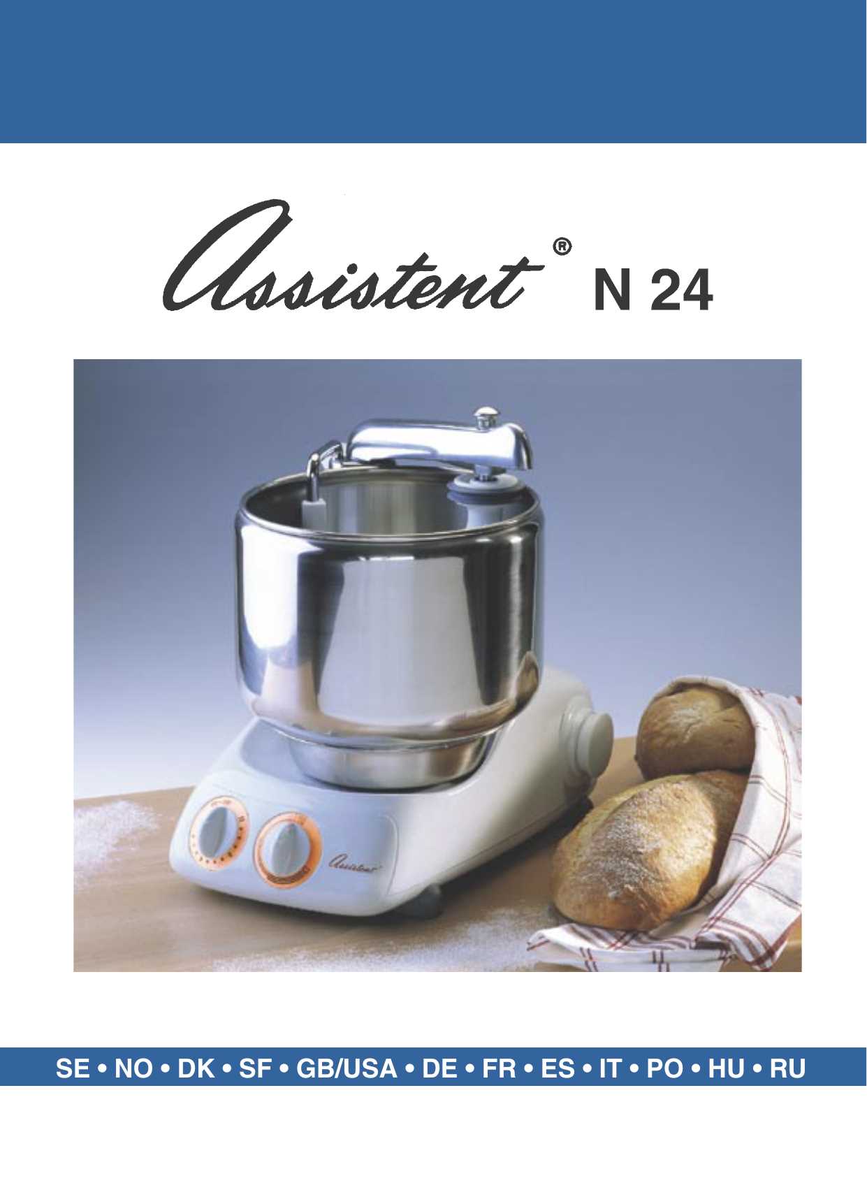 electrolux assistent n24 yleiskone k&auml;ytt&ouml;ohje