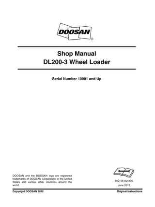 doosan 160 dx käyttöohje doosan 160 dx käyttöohje