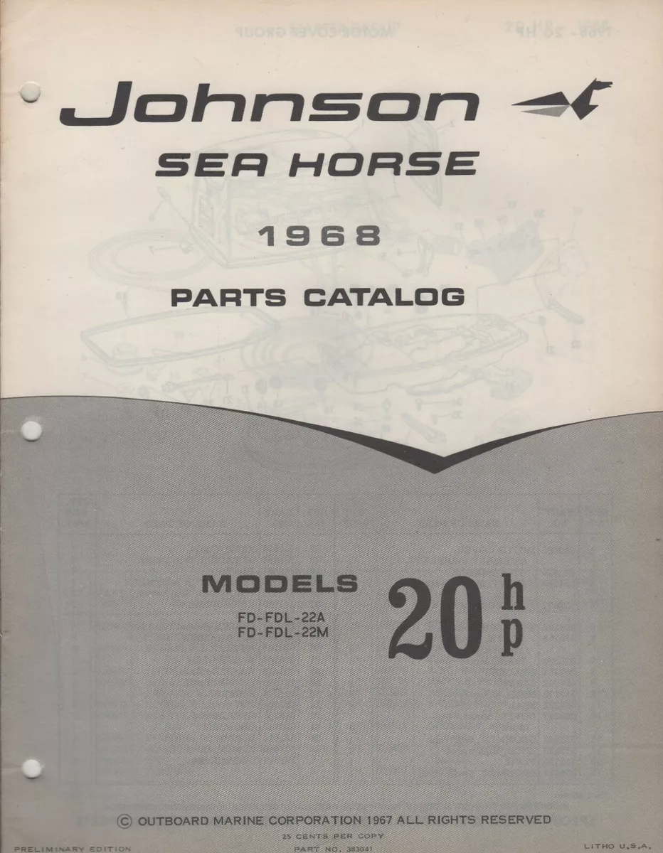 johnson seahorse 20hp k&auml;ytt&ouml;ohje