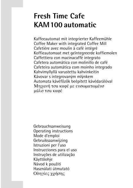 clean & care electrolux k&auml;ytt&ouml;ohje