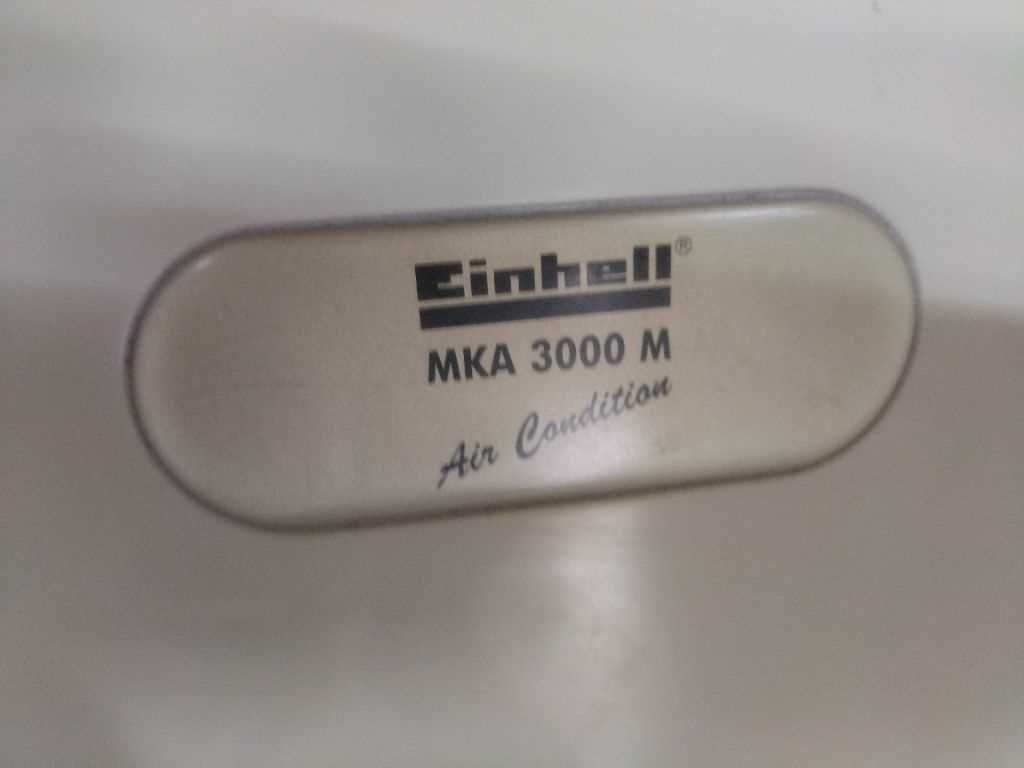 einhell mka 3000 m k&auml;ytt&ouml;ohje