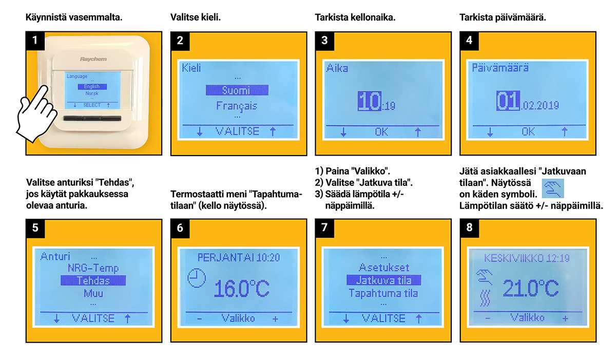 raychem tc nrg käyttöohje raychem tc nrg käyttöohje