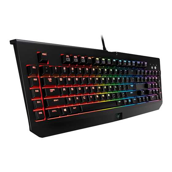 razer blackwidow chroma k&auml;ytt&ouml;ohje