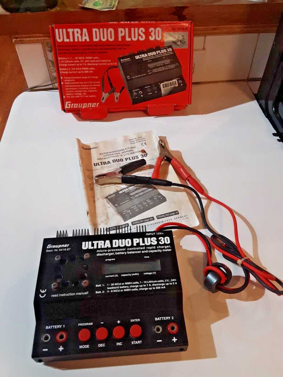 graupner mc ultra duo plus 2 k&auml;ytt&ouml;ohje
