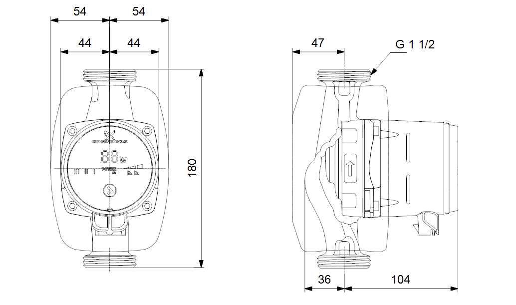 grundfos alpha 1 25 40 180 k&auml;ytt&ouml;ohje