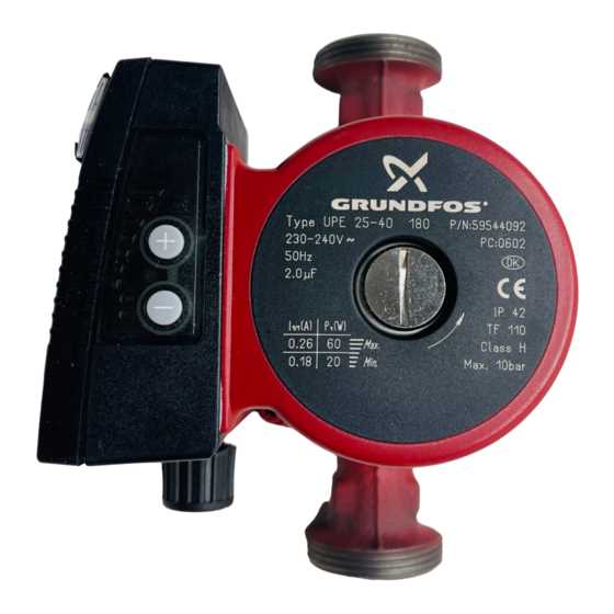 grundfos up 2000 käyttöohje grundfos up 2000 käyttöohje