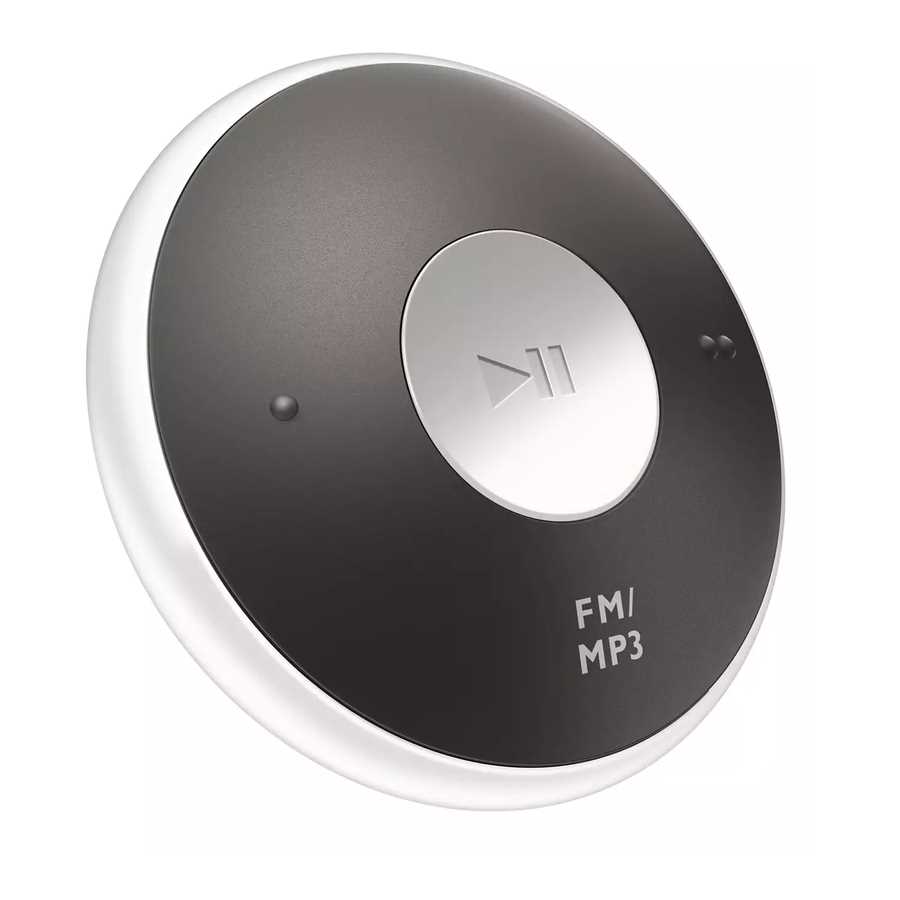 philips gogear mp3 k&auml;ytt&ouml;ohje