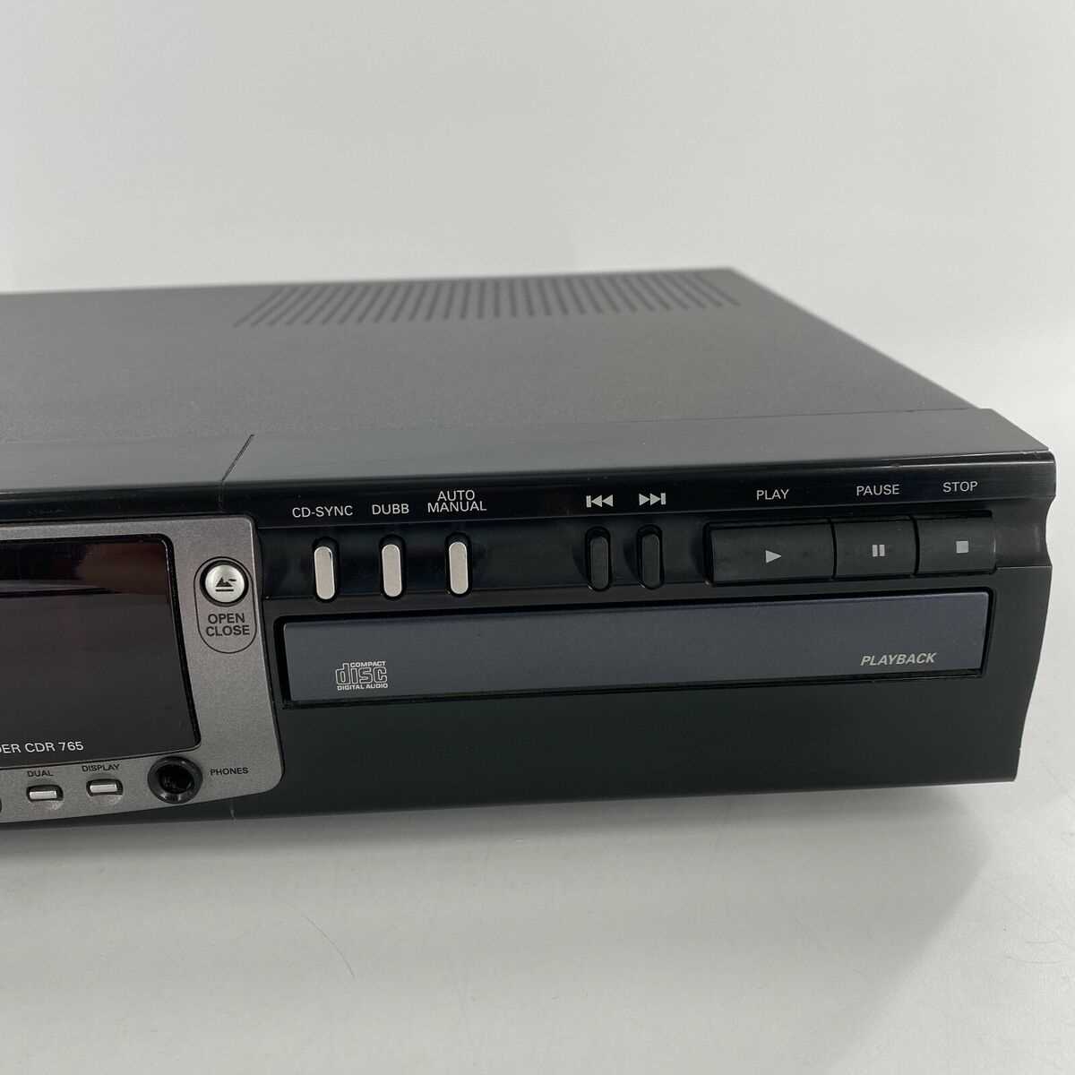 philips cdr 765 k&auml;ytt&ouml;ohje