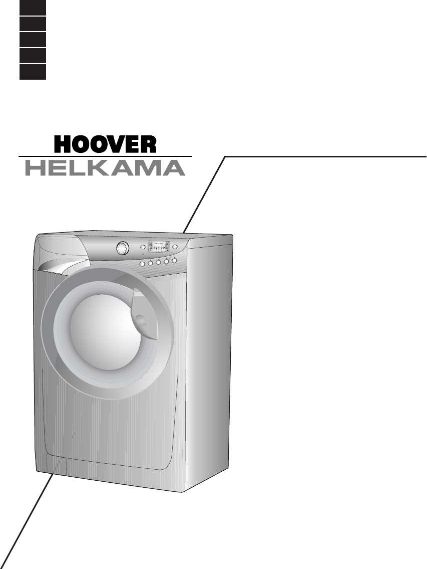 hoover pesukoneen k&auml;ytt&ouml;ohje pesuaineen annistelu