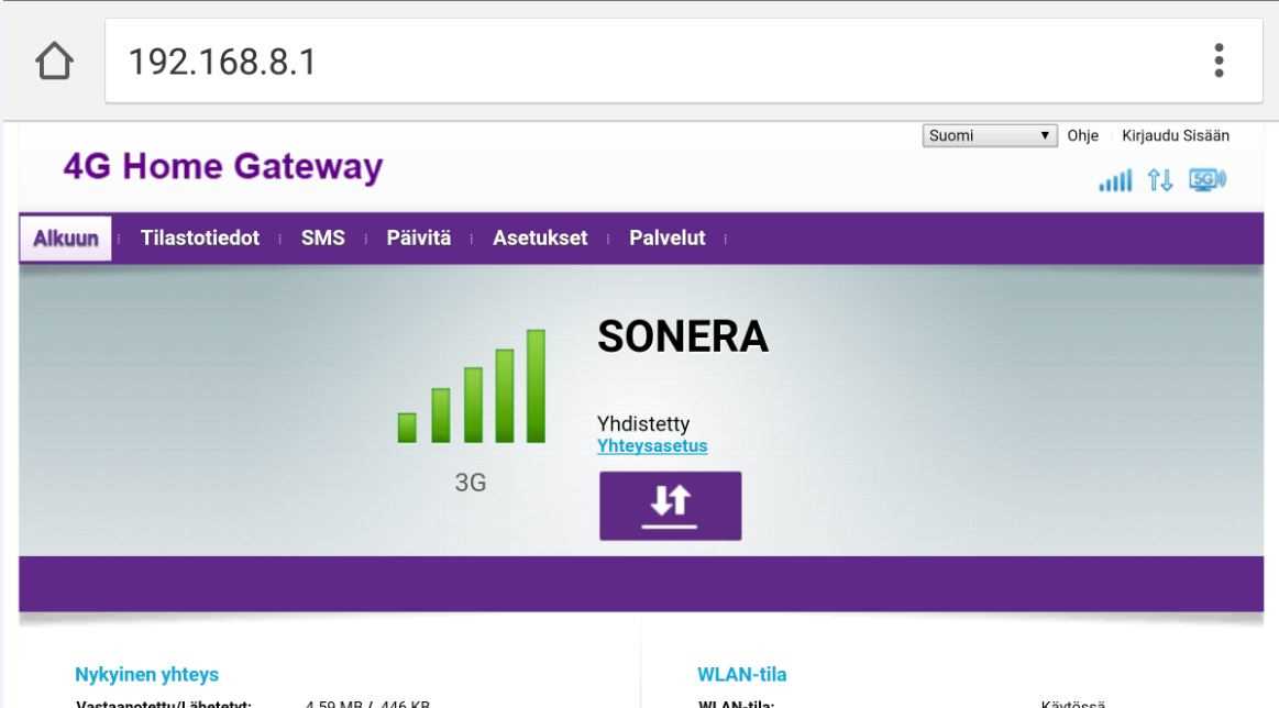 huawei e5 186s reitittimen suomenkielinen k&auml;ytt&ouml;ohje