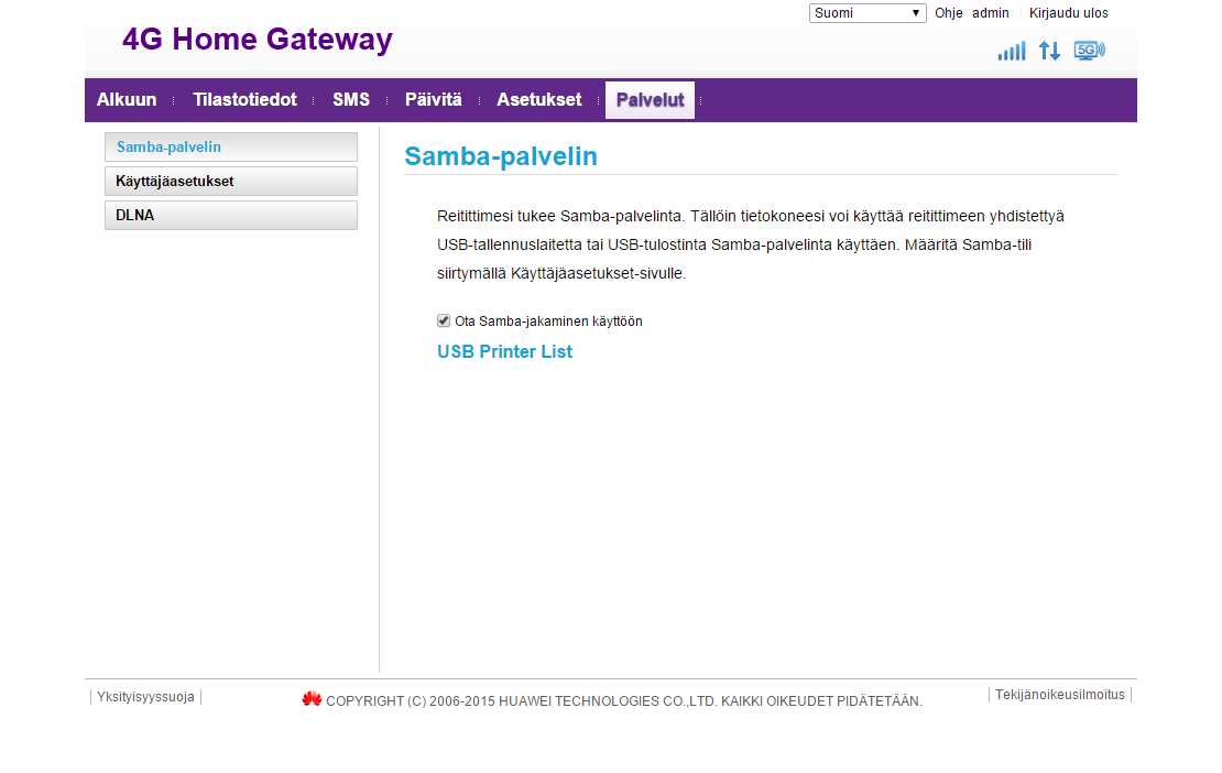 huawei e5186 telia k&auml;ytt&ouml;ohje