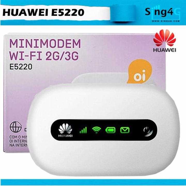 huawei e5220 k&auml;ytt&ouml;ohje 4g