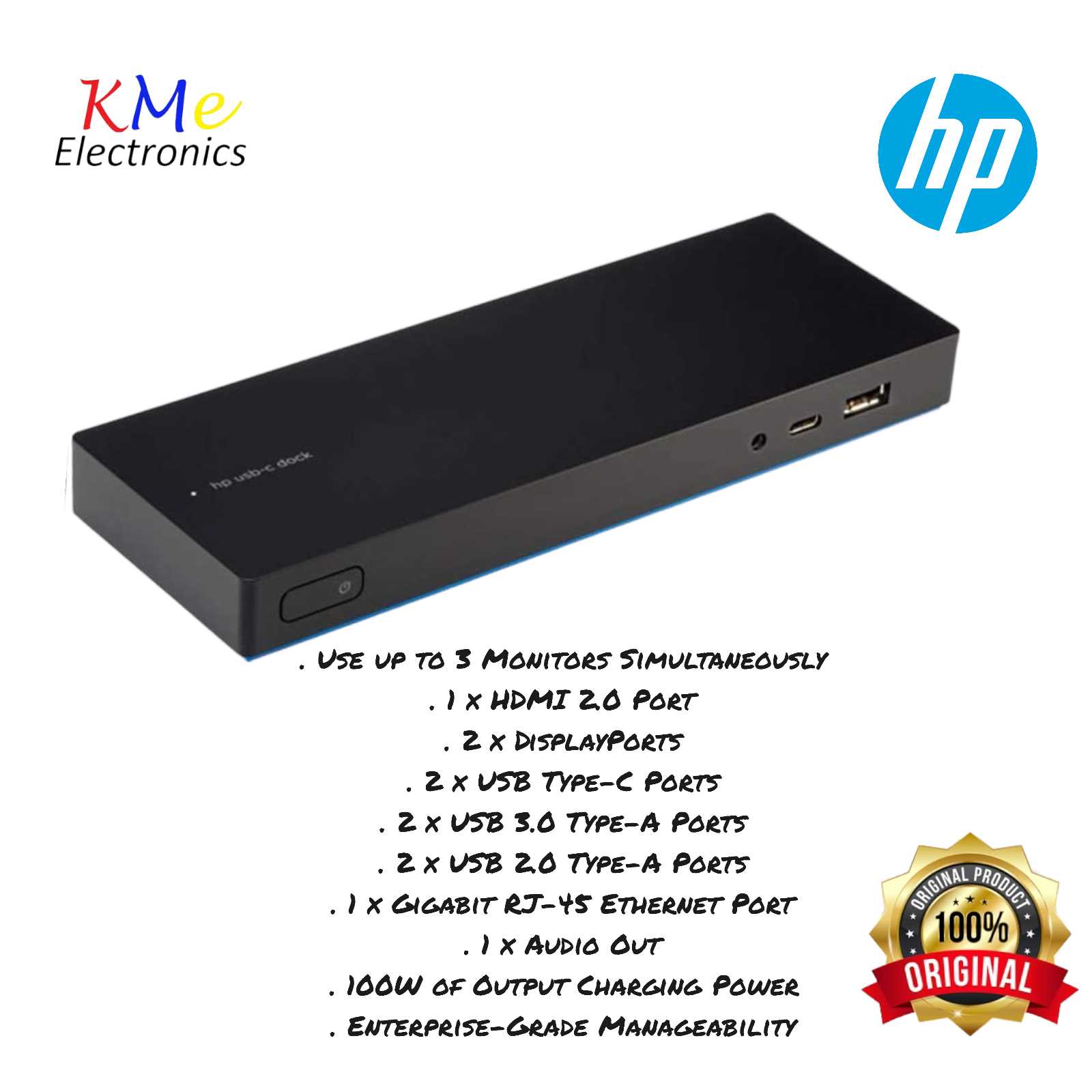 hp elite usb c docking station g4 k&auml;ytt&ouml;ohje